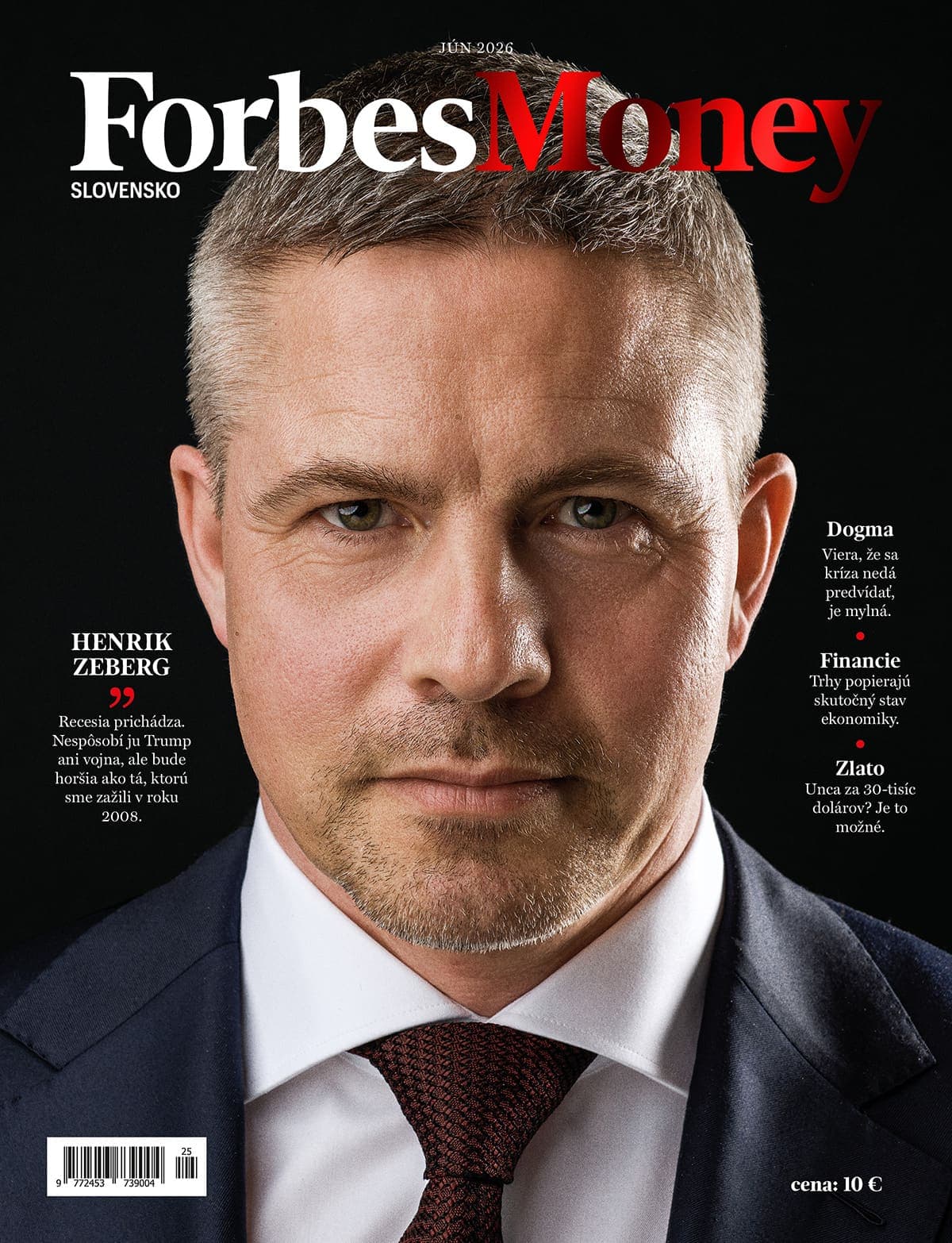 Henrik Zeberg on Forbes cover