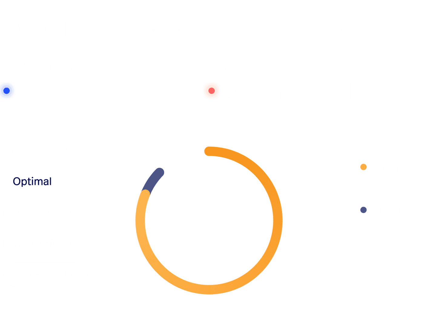 iPhone screen example
